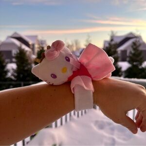 Sanrio X Bullsitoy | Hello Kitty Cutie Cuff Steering Wheel Hugger Slap Bracelet